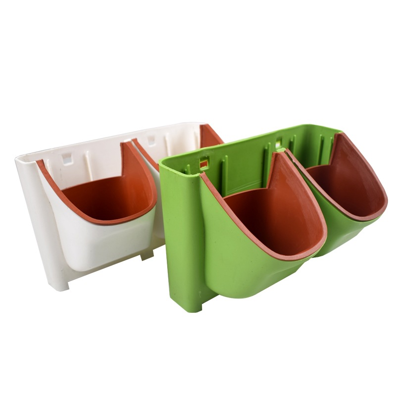 Equipo de cultivo sin suelo planta verde pared caja real planta vertical tridimensional pared verde planta de cultivo suelo pared