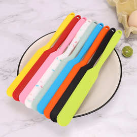 批发双边硅胶抹刀长条刮刀食品级硅胶蛋糕抹刀涂抹搅拌奶油吻刀