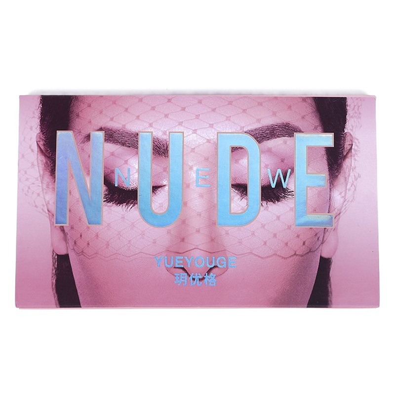 18-color desierto Rosa sombra de ojos placa tierra color nacarado mate sombra de ojos brillo popular sombra de ojos