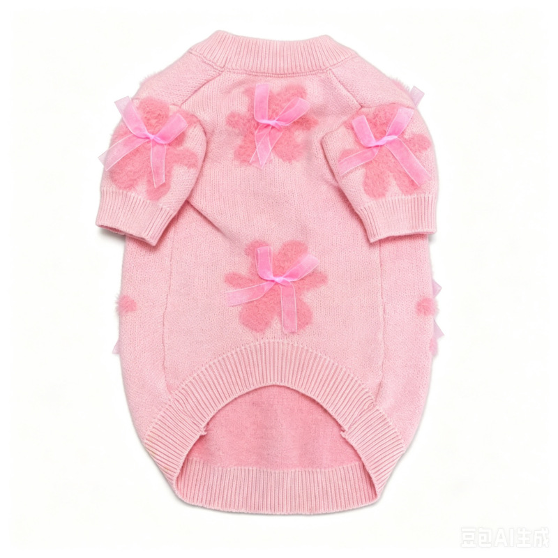 Vairumtirdzniecība mājdzīvnieku trikotāžas džemperi maziem un vidējiem suņiem, suņiem un kaķiem, Teddy Pomeranian, French Dou, Schnauzer, Rachel ziemas apģērbi