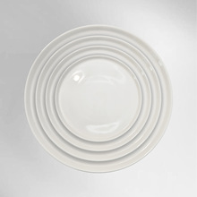 山西陶瓷盘餐具套装直边纯白酒店家用源头工厂果盘托盘餐具高颜值
