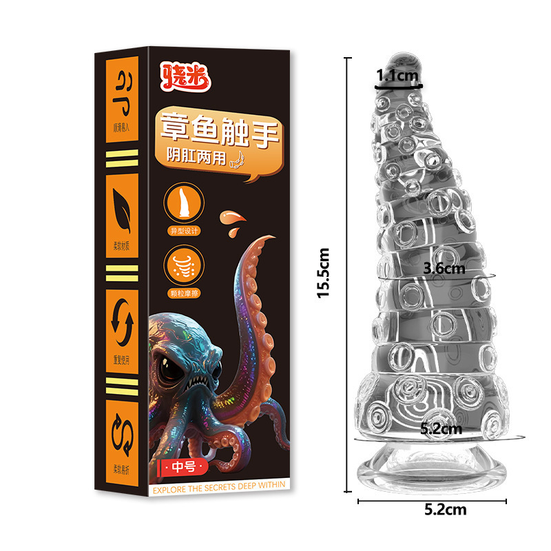 Snapmi macho cristal lobo brazo vibratorio condón pene retrasado anillo pinchazo pareja artículos sexuales adultos interés