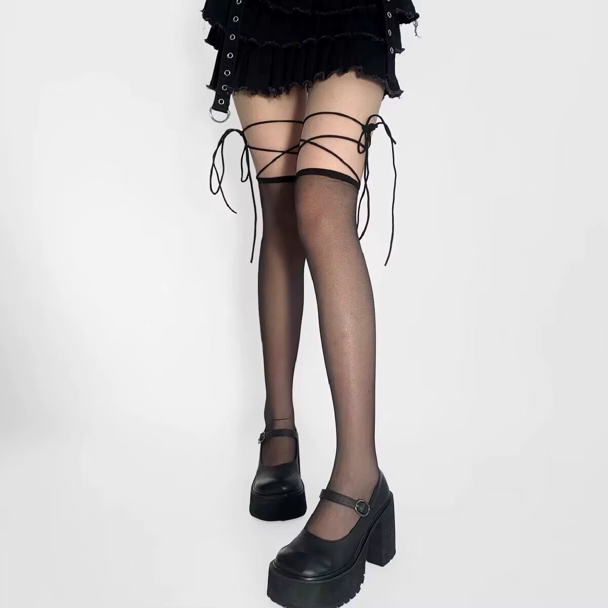 Пояс, сексуальные колготки, высокие сапоги, гольфы, стиль Lolita