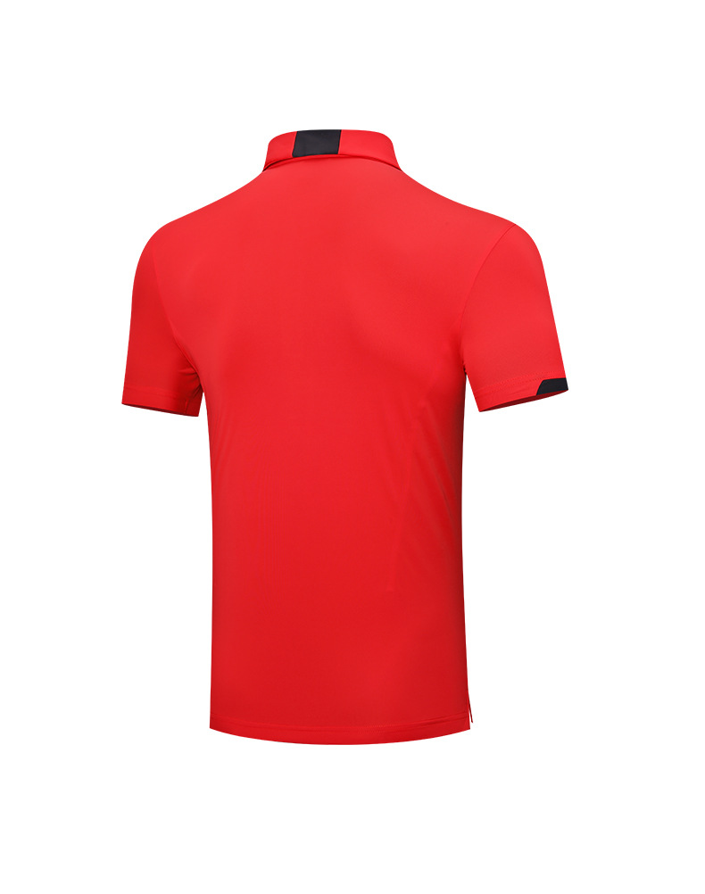 Áo thun golf nam ngắn tay PGM hút ẩm nhanh khô — YF587-màu trắng, YF587-Màu đen, YF587-màu đỏ chi tiết 24