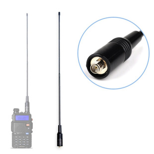 NA-771 walkie talkie antenna dual band dual segment VHF/UHF SMA-Female Male UV-5R k5 k6
