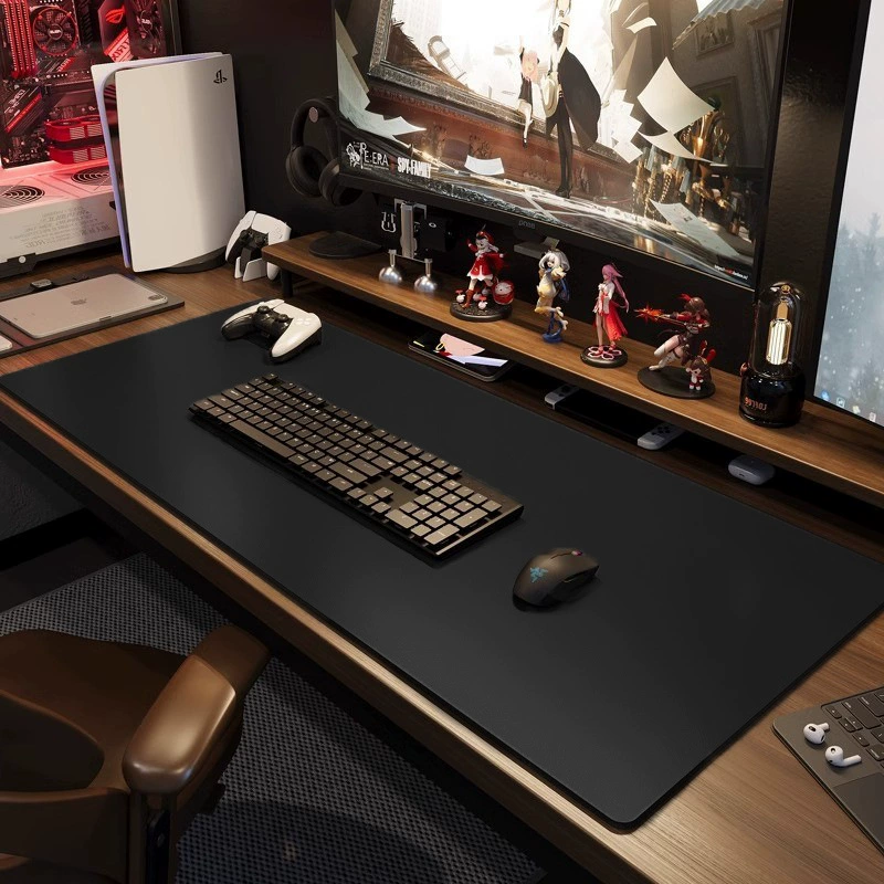 Mouse Pad Oversized Desk Mat Leather Desktop from Yomiego