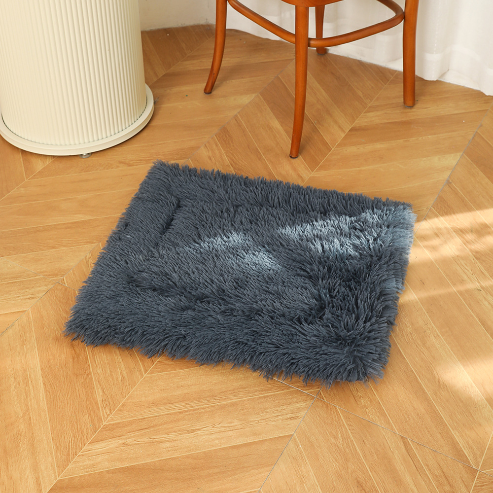 Almohadilla de jaula para perros de doble capa gruesa y lavable a máquina Almohadilla para perrera a prueba de humedad