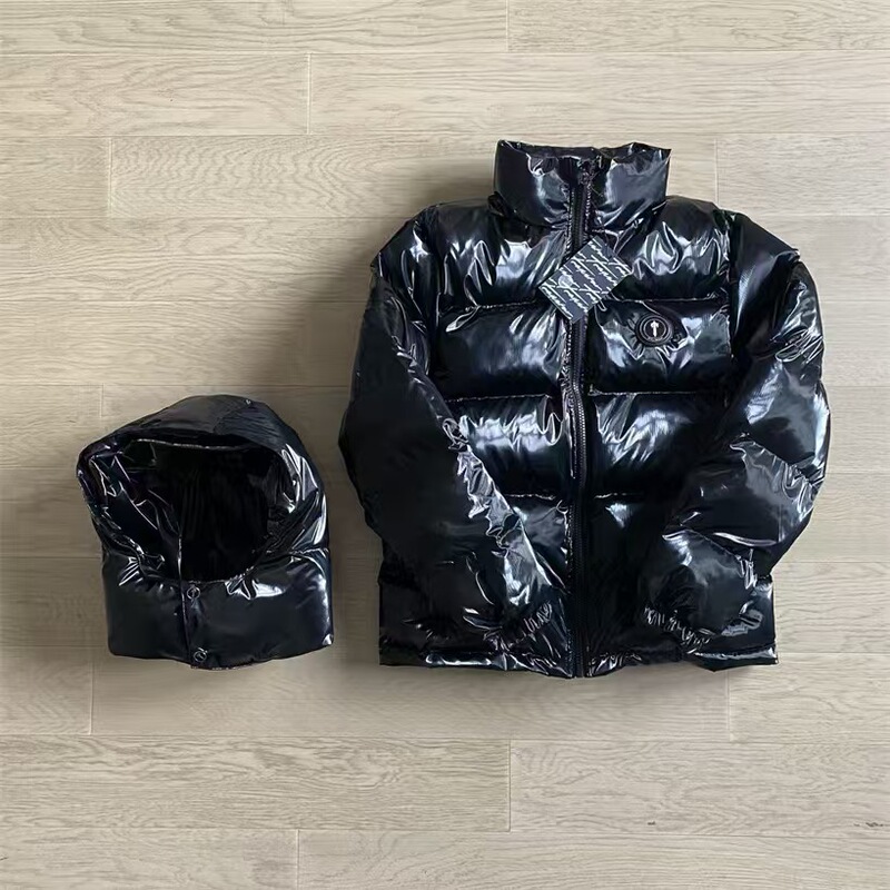 Cross-Border Trapstarjacket Trendy Brand Jacket Drip Drill American Men's Detachable Cotton Jacket