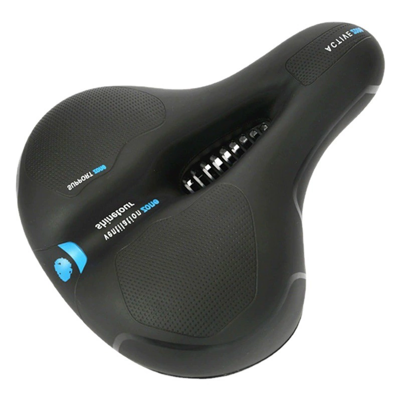 Производитель трансграничного велосипеда, утолщенная подушка сиденья, подушка сиденья для горного велосипеда, дышащее амортизирующее сиденье, аксессуары для верховой езды, седло с большой задницей