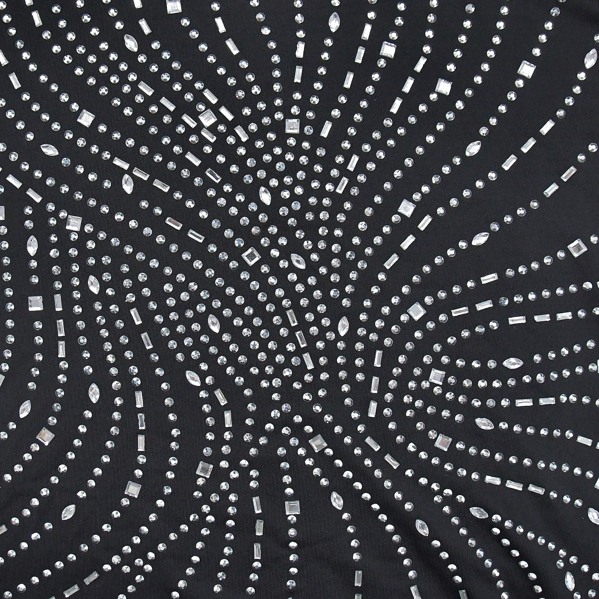 Women's Clothing fashion women's solid color hot diamond halter neck backless short skirt dress_voghion.com