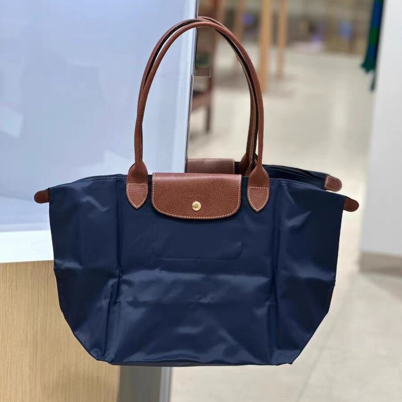 French Longchamp Bag 70Th Anniversary Embroidered Dumpling Bag Shoulder Satchel Tote Bag Commuter Mommy Bag Foldableing Women's Bag