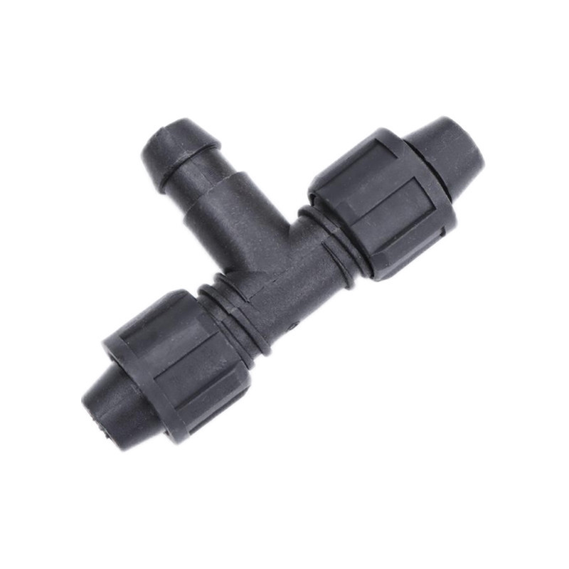 Válvula de derivación de anillo de tracción al por mayor, interruptor de riego por goteo, accesorios de tubería de agua, riego agrícola, 16 válvulas de derivación madre de bloqueo de tubería dura