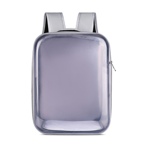 Hongyue Transparent Cat Carrier  New Model Folding Portable Outdoor Backpack-style Pet Bag with Spacious 3D Design