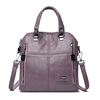 Fashionable universal backpack, shoulder bag, one-shoulder bag, Korean style, genuine leather