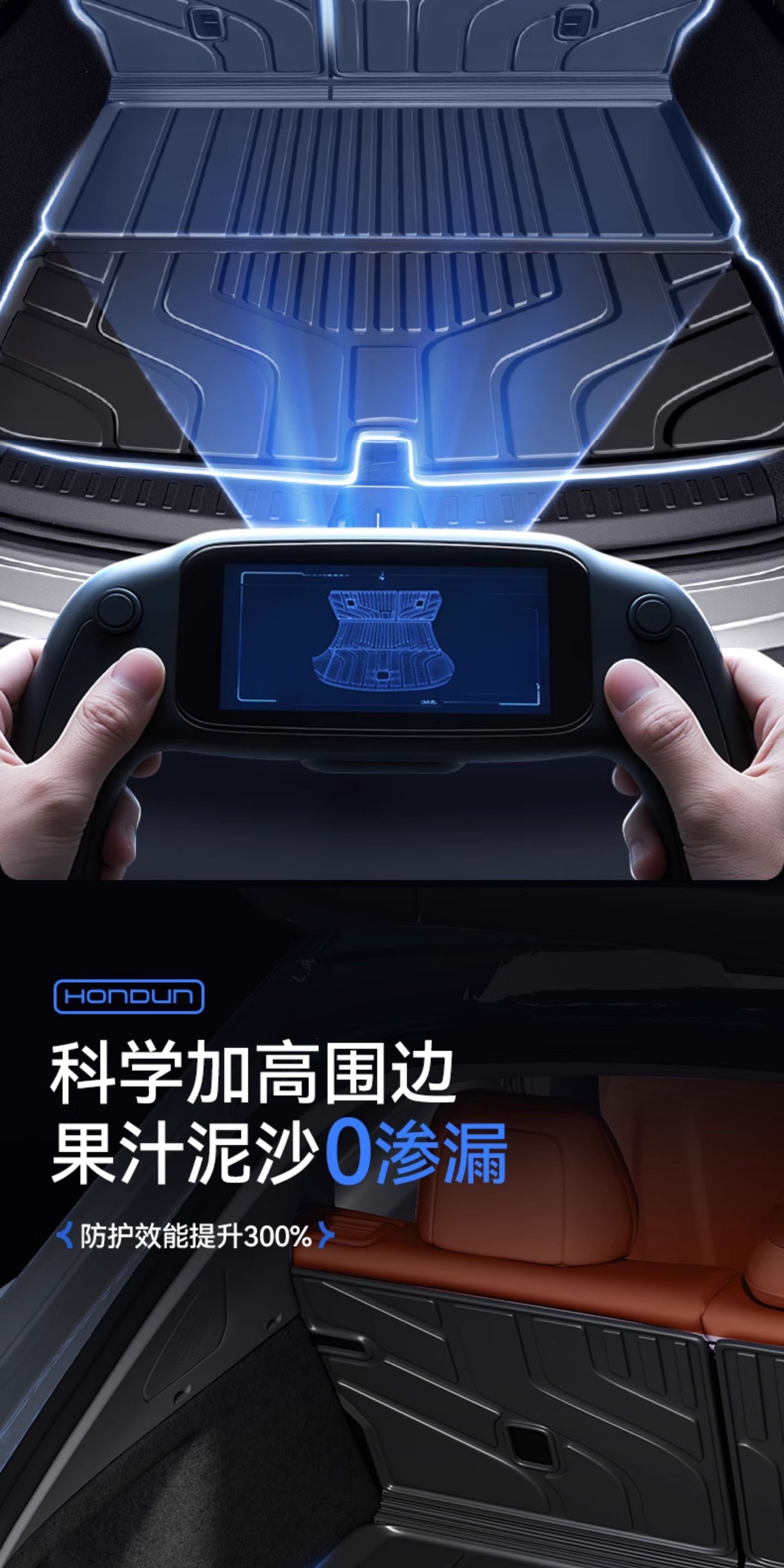 Suitable for Toyota Platinum 3X Trunk Mat Tpe25 New Special Integrated Trunk Mat Car Modification Supplies