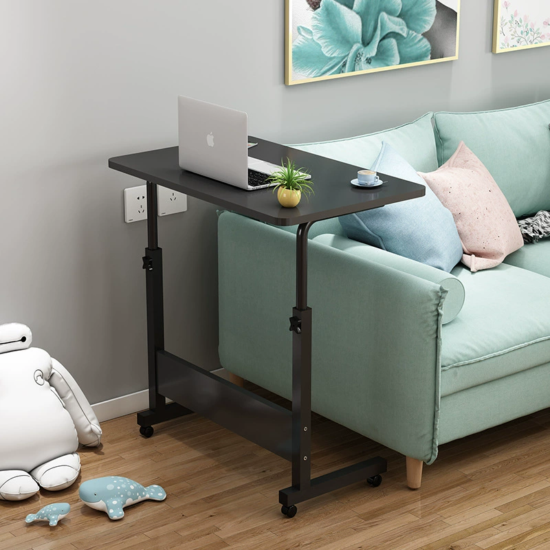 Прикроватный столик подвижный стол, повышающий универсальное колесо, одиночный стол для обучения зарядки ленивый офисный заводской розетки