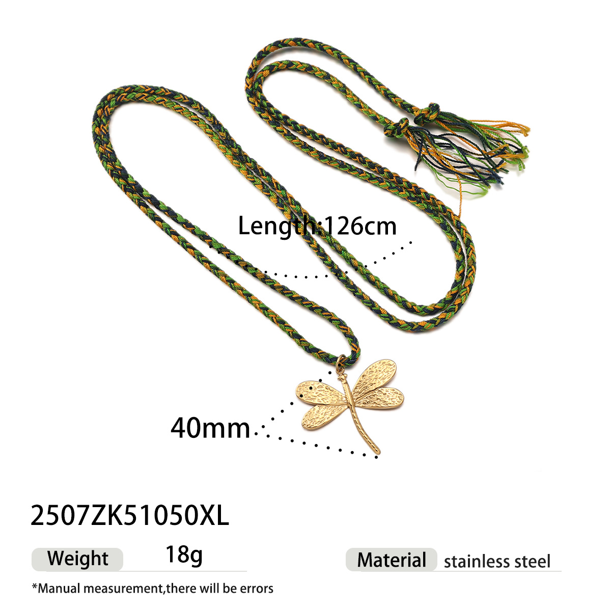 Collar de acero inoxidable de la UE y los Estados Unidos, lujo ligero para mujeres, nicho de moda universal, collar de cuerda gruesa trenzada de sol, venta caliente transfronteriza image 10