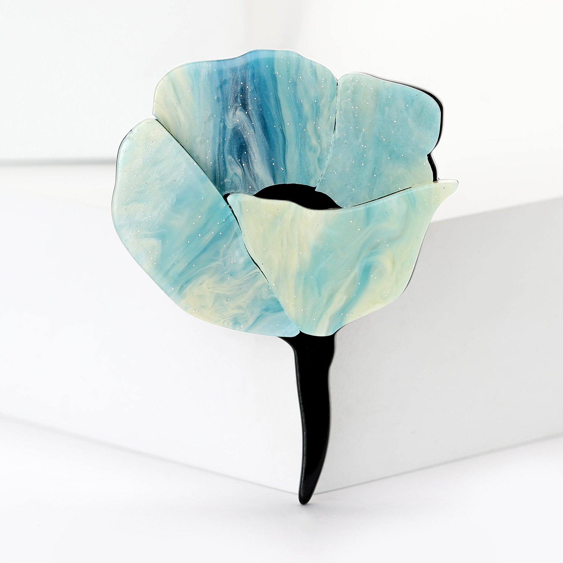 12g Weight Brooches Classification Holiday, Selfie Occasion Acrylic Material Flower Pattern Women's Gender Enamel Design Elegant, Lady Style Elegant Lady Pin Flower Arylic Enamel Women's Brooches 5