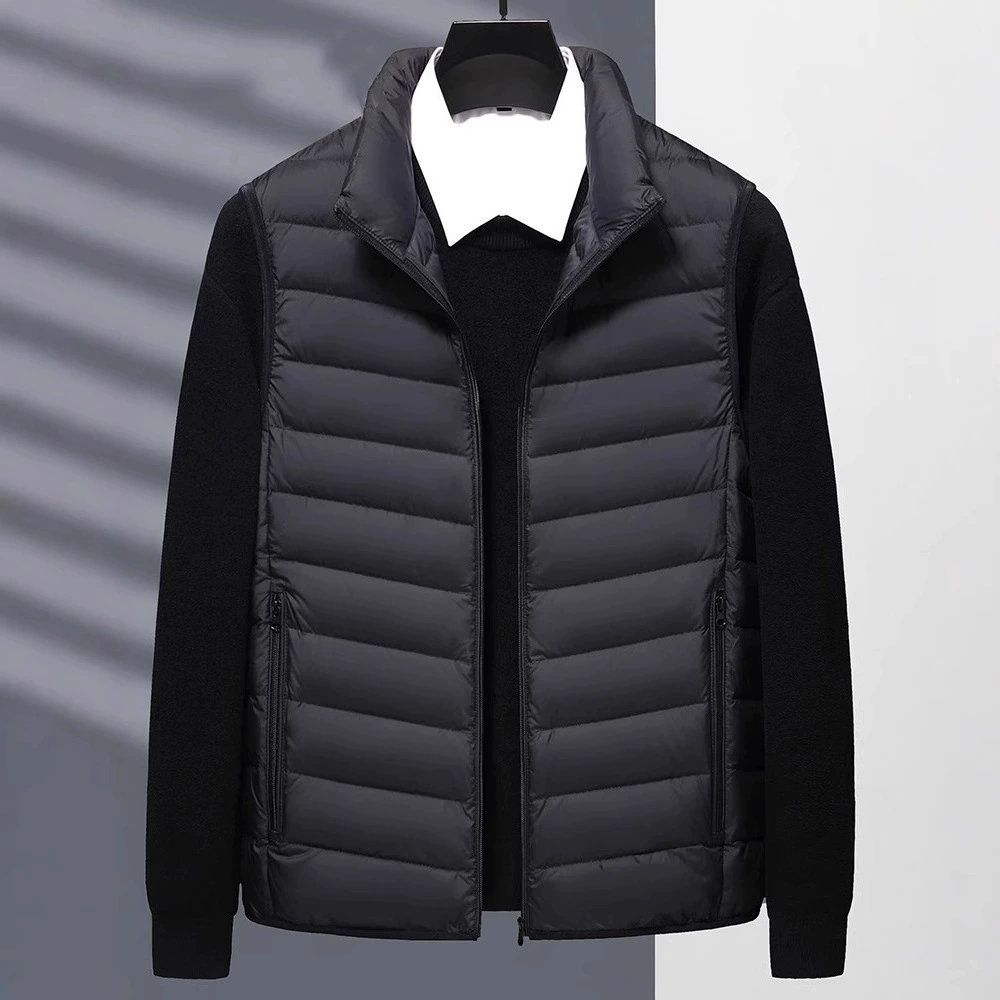 Тонкий пуховик жилет для мужчин и женщин