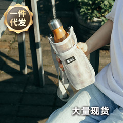 Botta design水カップメッシュバッグ背もたれ付き水カップ保護カバー登山旅行アウトドアポータブル水ボトルカバー