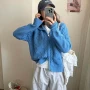 宽松新款秋冬翻领毛衣