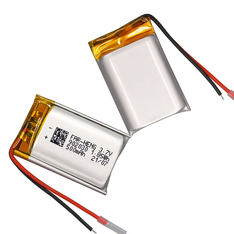 Полиуретановый литиевый аккумулятор 3.7V500mAhk Ge Bluetooth наушники-распылитель, компактный вентилятор с литиевым аккумулятором