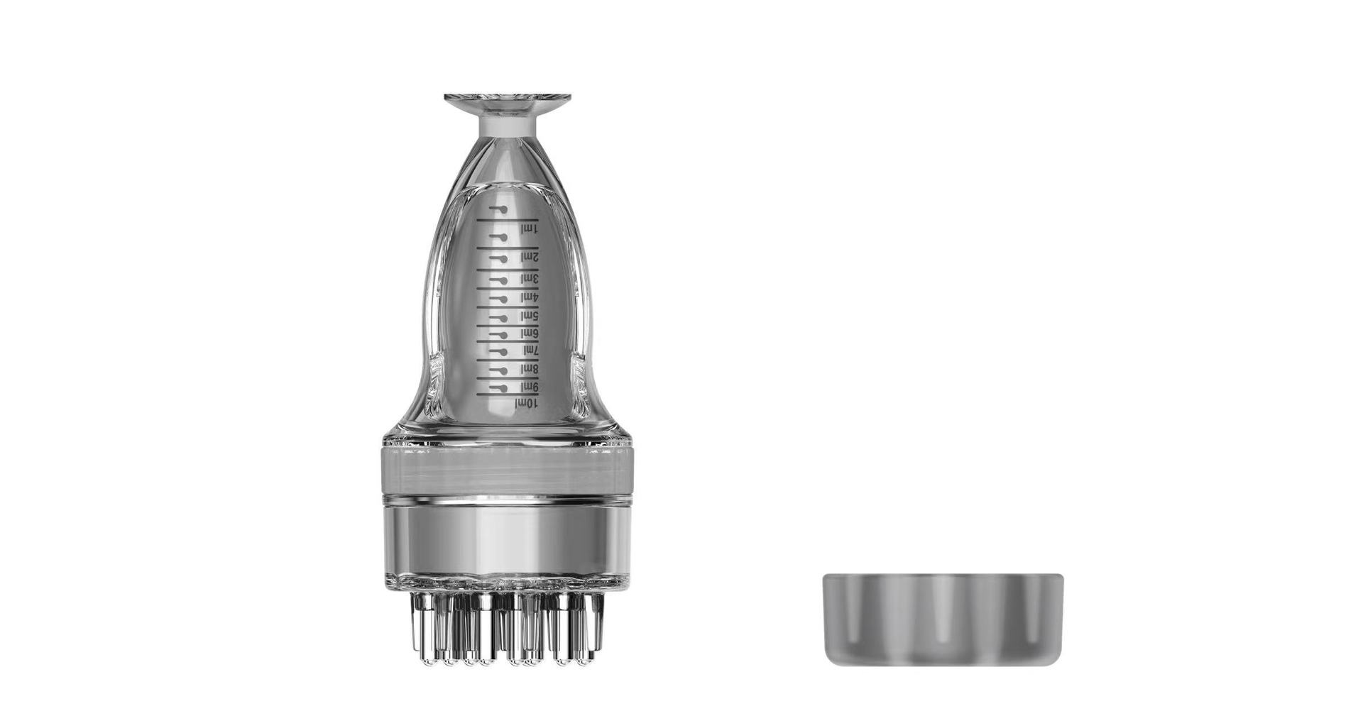 Mino aplicador de medicina del cuero cabelludo cabeza bola masaje medicina dispensador 1mL ridil cuidado del cabello aceite esencial medicina aplicador