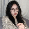 Glasses, face blush, Korean style, 2023 collection, internet celebrity