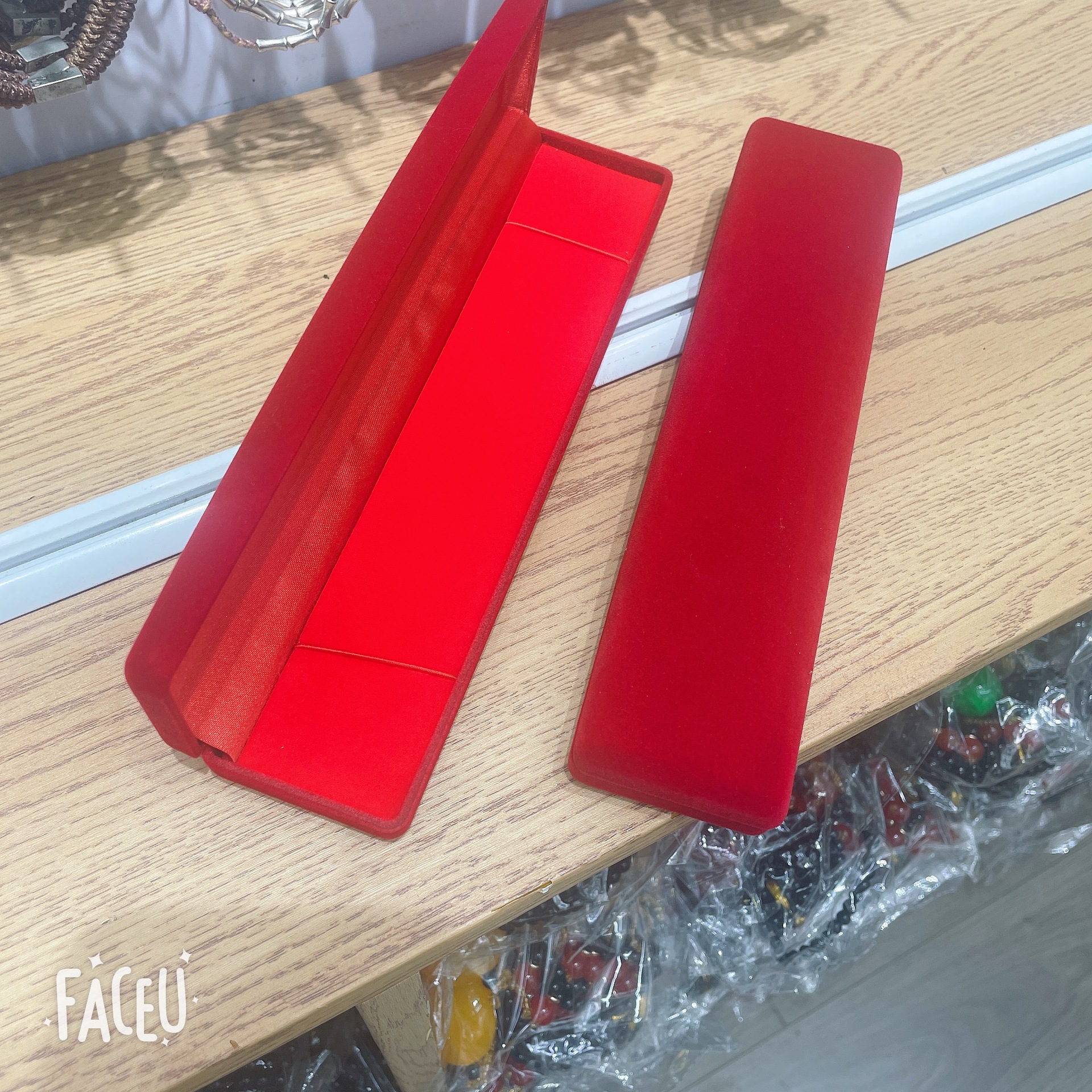 高档绒布首饰盒饰品包装盒手链 项链盒戒指盒