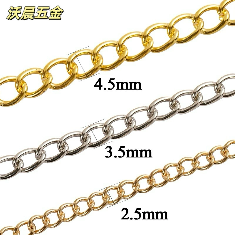 Производитель, индивидуальная цепочка для шифрования, ювелирная подвесная цепочка, одежда, цепочка для очков, подвесное ожерелье с застежкой-лобстером, цепочка «сделай сам», оптовая продажа