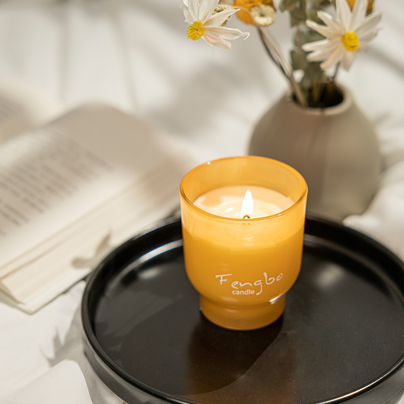 Scented Candle Creative Home Fragrance Smokeless Handmade Soy Wax Scented Candle Gift Box