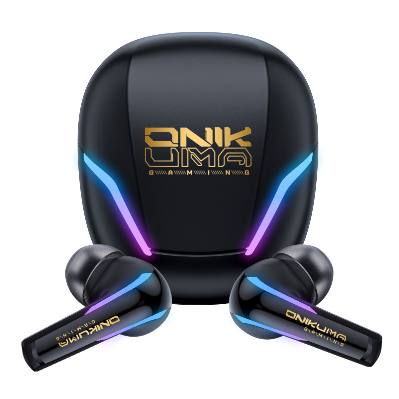 国境を越えた新しい ONIKUMA OWS 完全ワイヤレス Bluetooth ヘッドセット TWS ノイズリダクション高品質 5.3 インイヤーヘッドフォン|undefined