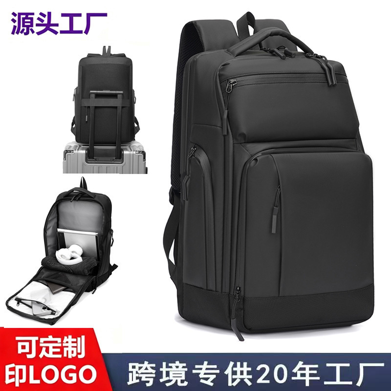 Cross-Border New Style School Bag, Laptop Bag, 16inch Business Backpack, Commuter Bag, Backpack, Men's Backpack