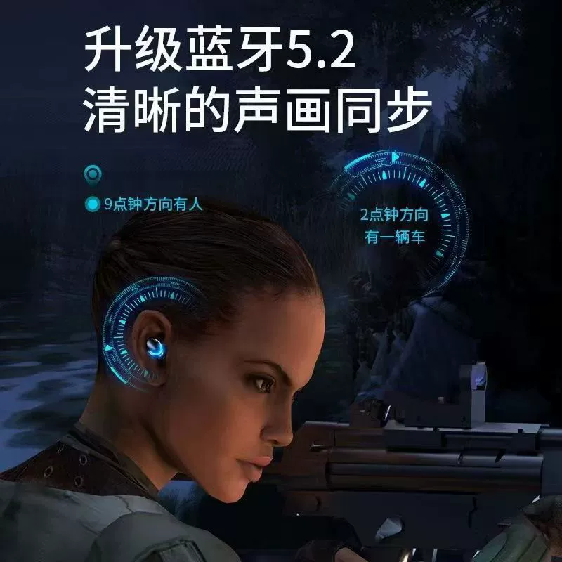 Популярная модель внешней торговли F9-5c сенсорная гарнитура Bluetooth с индикатором заряда, звук HiFi в наушниках, шумоподавление и долгая работа батареи
