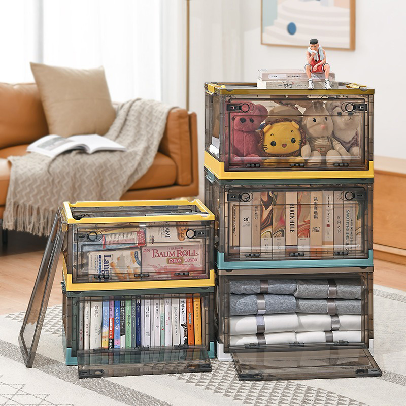 Foldable Sundries Storage Box Household Cabinet Clothes Bedding Storage Box Large Capacity Toy Snack Storage Box