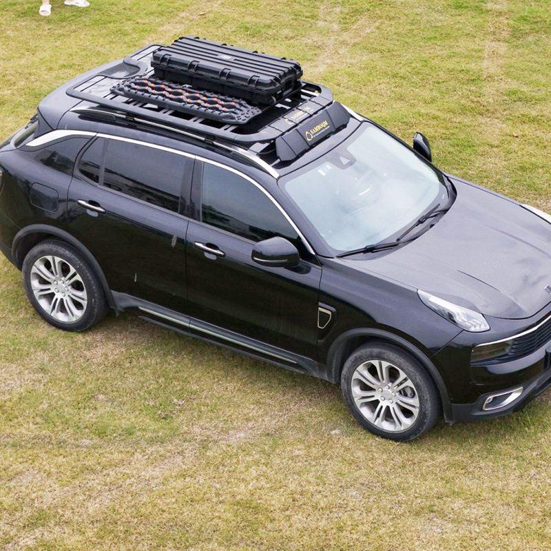 Lynk & Co 01 Roof Rack, Curved Roof Rack, Outdoor Camping Modification Accessories, Expansion Rack, Roof Platform