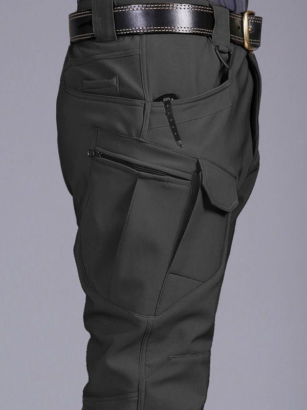 执政官X7战术裤男秋冬厚款工装宽松修身弹力防水作训裤户外冲锋裤