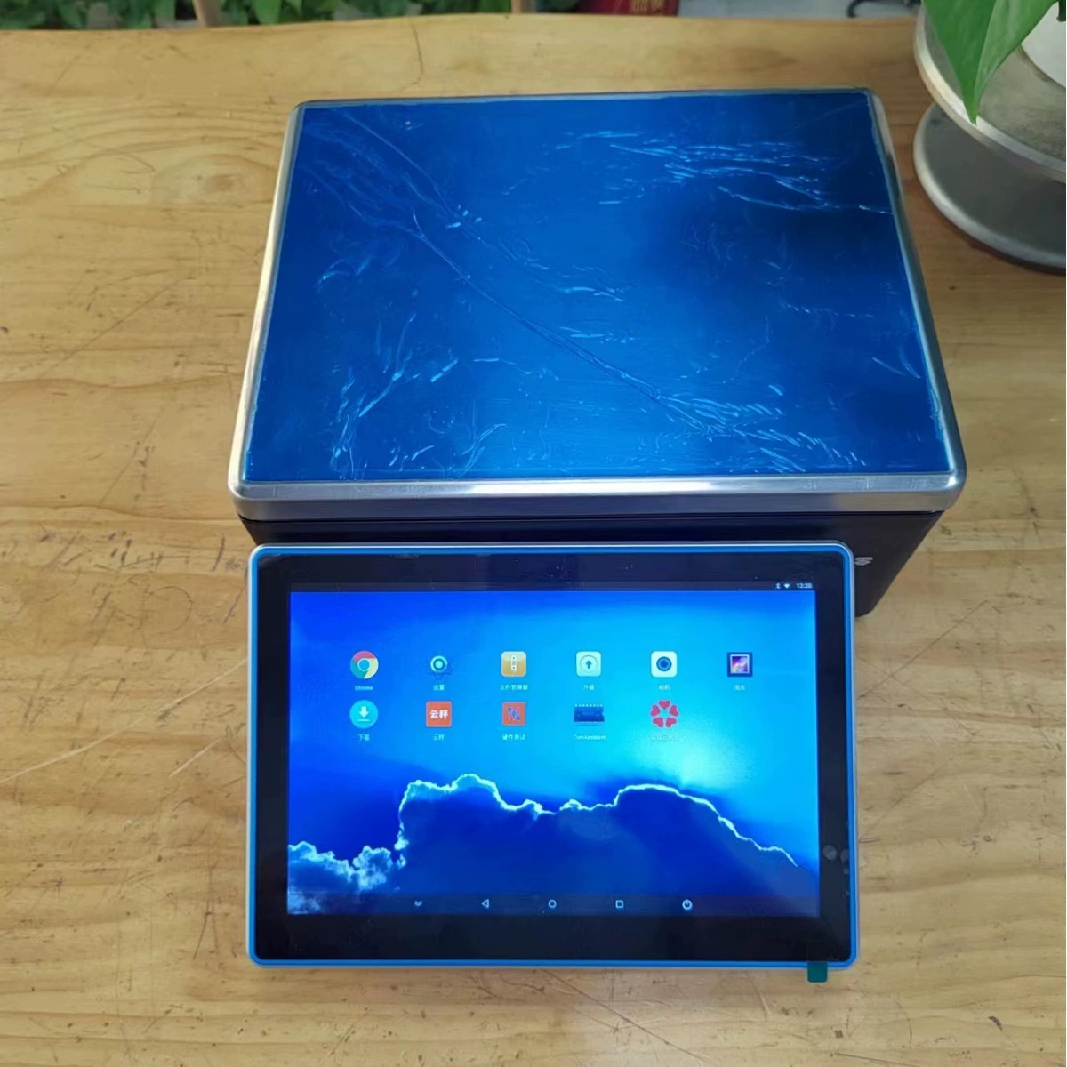 Android Smart Table Scale Печать этикеток Смарт-масштаб Смарт-весы со встроенным принтером Вторичная разработка