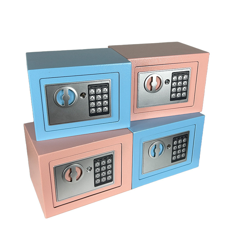 电子存钱罐保险柜家用小型迷你保险箱全钢入墙创意礼品收纳