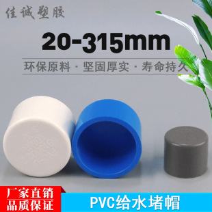 PVC�ܼ����϶��^��ñ���^20 25 32 40 50 63 ˮ�ܶ�ñ�w���ӽ��^