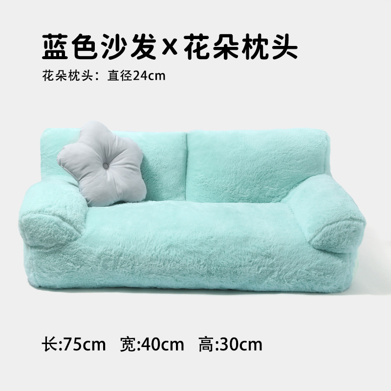 Cama gato grande sofá invierno cálida