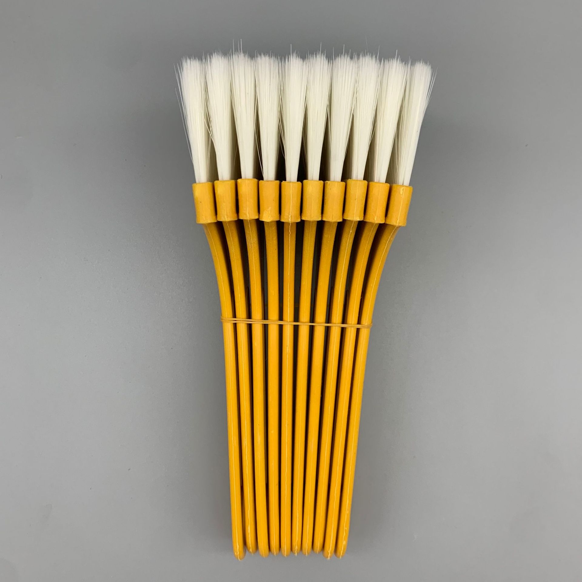 Fábrica de cepillo de mango delgado cepillo de barrera de cenizas cepillo de plástico barbacoa cepillo de implante de cepillo teclado especial para la eliminación de polvo