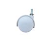 White Wheel Straight Teeth Caster 6.3 × 15 Long Luggage Accessories Load Outdoor Luggage Caster