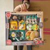 Children's family realistic toy, kitchen, set, training, Birthday gift