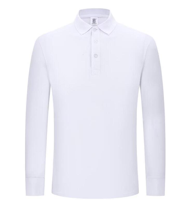 翻领工装长袖polo衫定制工作服厂服T恤广告衫文化衫刺绣印logo字|undefined