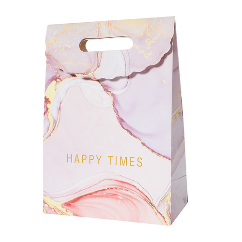 Ins style simple handbag gift bag cosmetics return gift bag clothing shopping bag flip candy gift bag