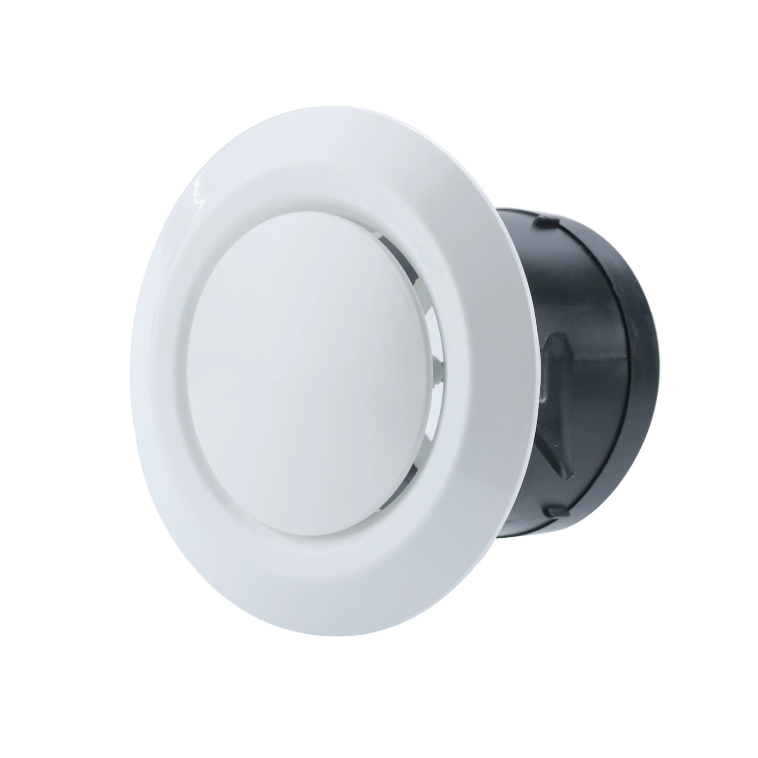 Регулируемый круглый воздуховод из АБС-пластика с диффузором для систем вентиляции и вытяжки