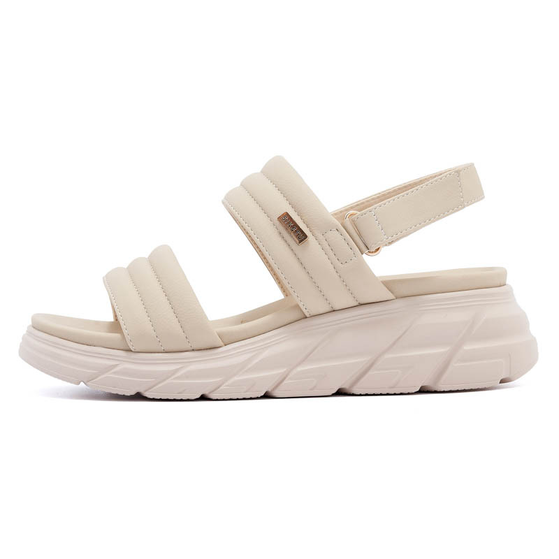 2025 nuevo stock de sandalias de suela gruesa ligeras antideslizantes cómodas y casuales Velcro zapatos deportivos de mujer un cabello