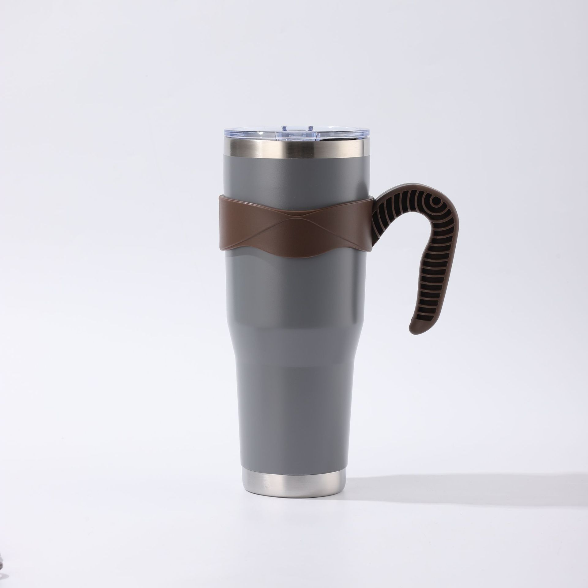 304 taza de vacío de acero inoxidable taza de gran capacidad taza de helado con mango taza de café negocio paja coche taza