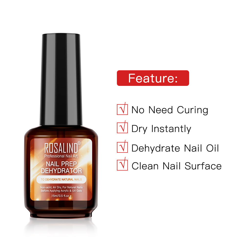 Rosalind transfronteriza uñas belleza equilibrio líquido grapadora caja esmalte de uñas adhesivo esmalte de uñas al por mayor